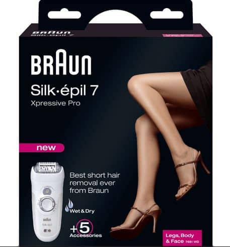 Braun Silk Epil 7 Xpressive 7681 – My Personal Favorite Epilator